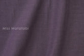 Kobayashi solid double gauze - purple